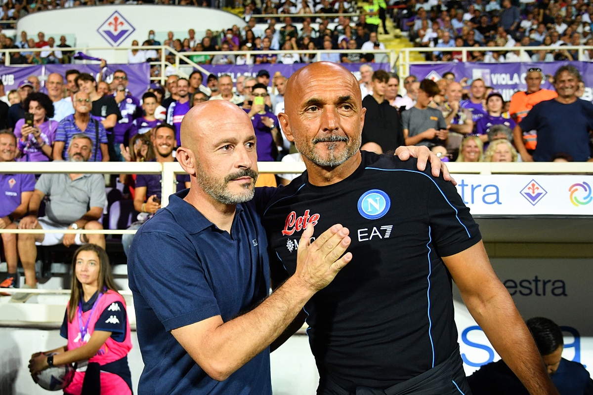 Vincenzo Italiano (ACF Fiorentina) i Luciano Spalletti (SSC Napoli)
