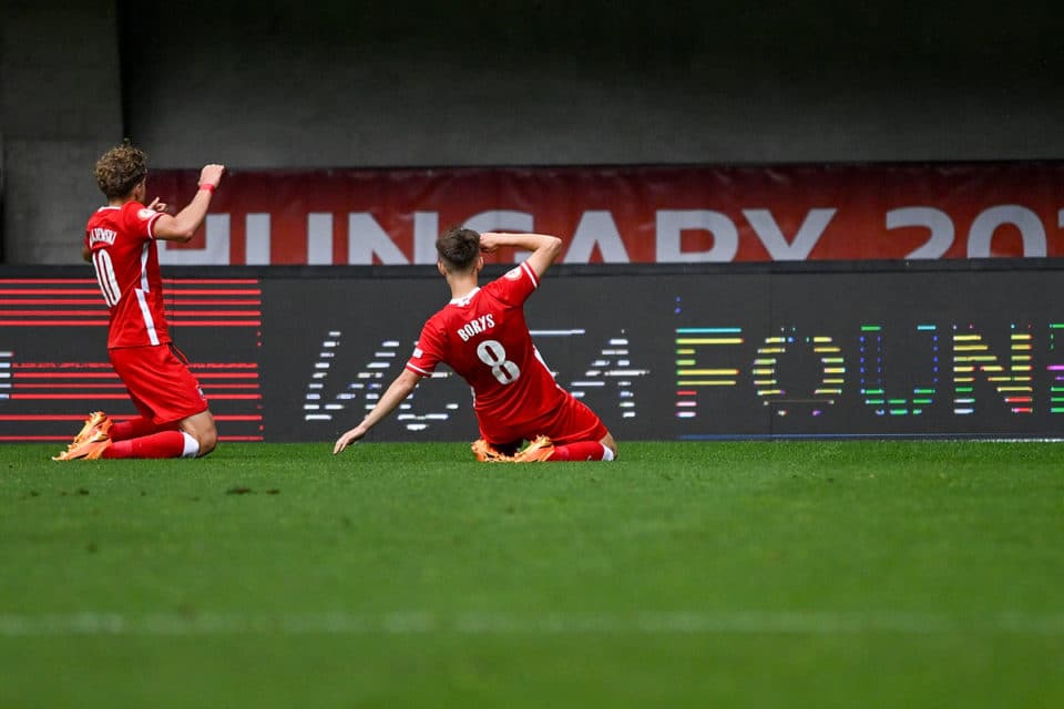 Karol Borys (Polska U17 - Niemcy U17)