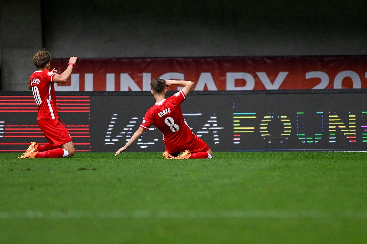 Karol Borys (Polska U17 - Niemcy U17)