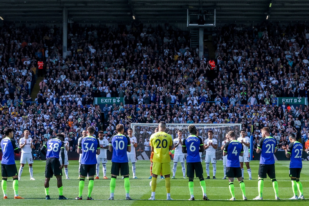 Elland Road podczas majowego meczu z Tottenhamem