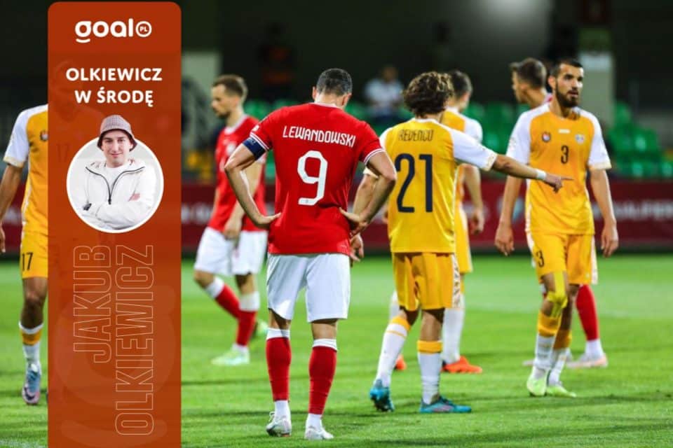 Mołdawia - Polska: Robert Lewandowski załamany po meczu