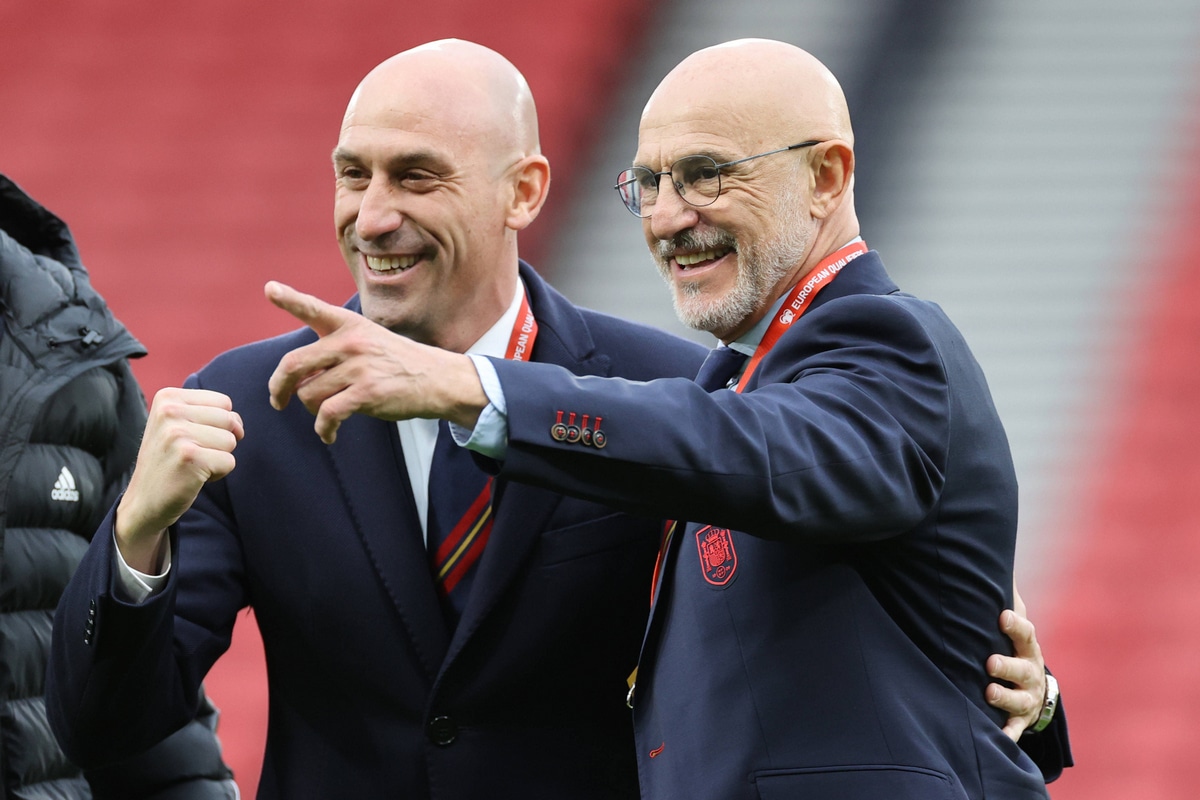 Luis Rubiales i Luis de la Fuente