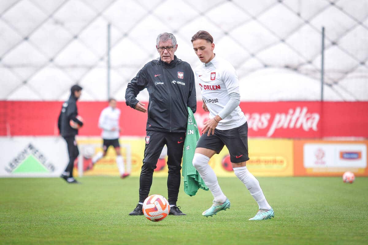 Fernando Santos i Michał Karbownik