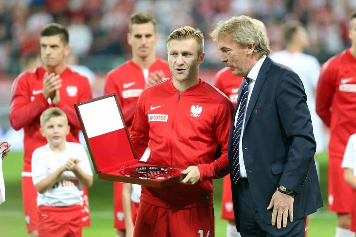 Zbigniew Boniek i Jakub Błaszczykowski