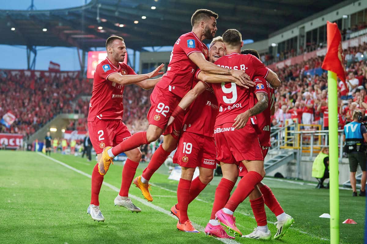 Piłkarze Widzewa Łódź