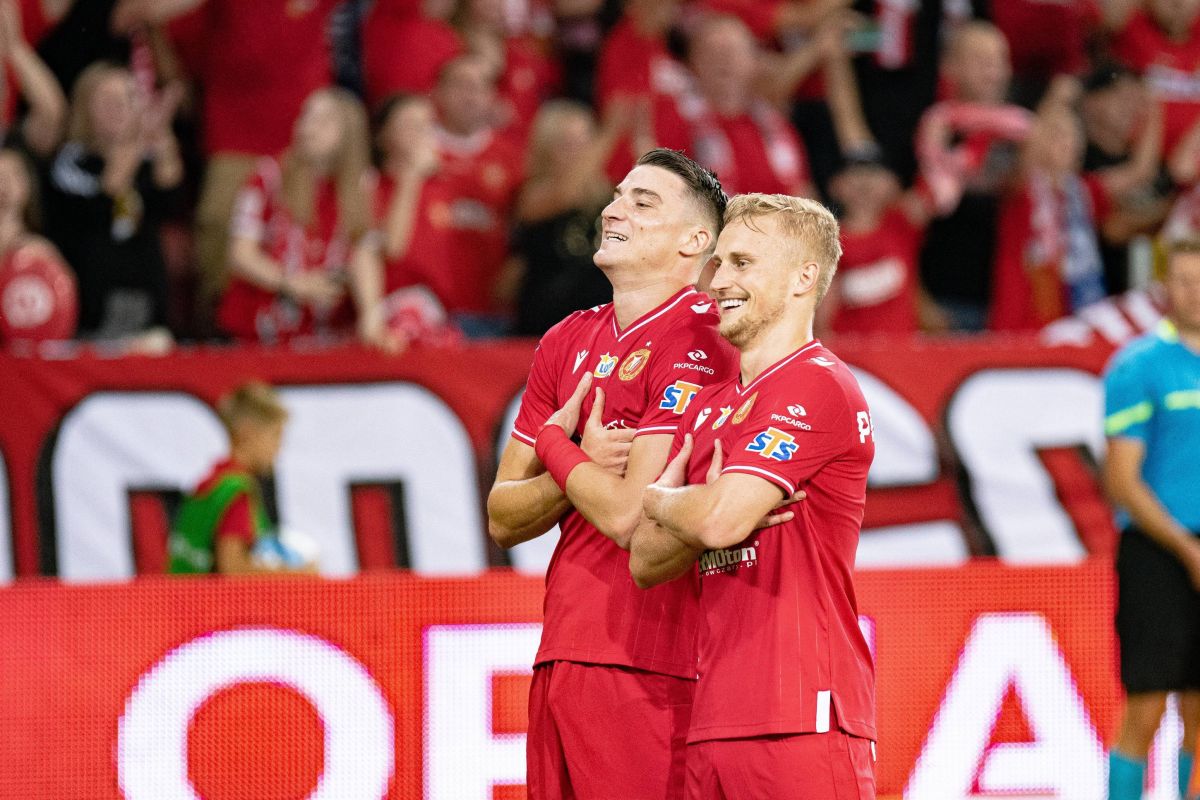 Piłkarze Widzewa Łódź