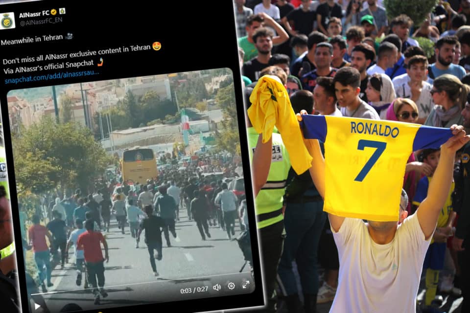 Irańscy fani w Teheranie