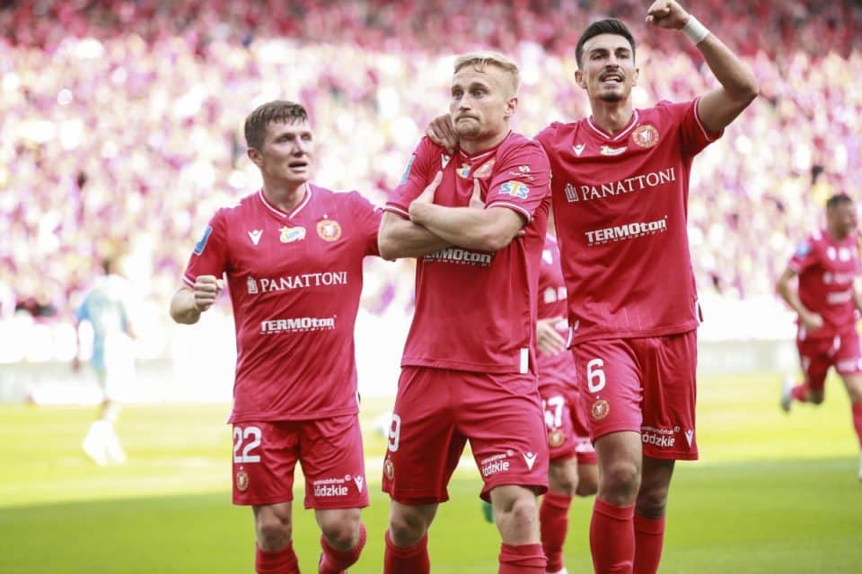 Piłkarze Widzewa Łódź