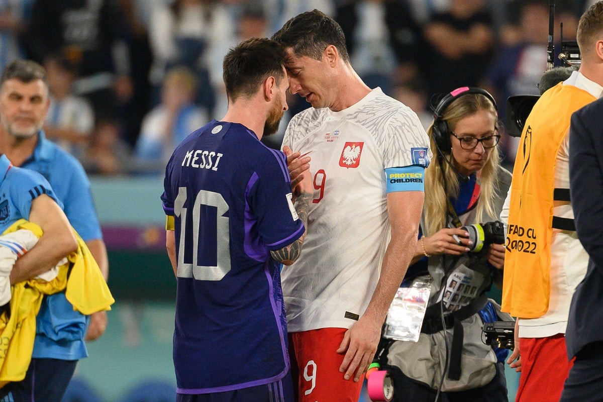 Lionel Messi i Robert Lewandowski