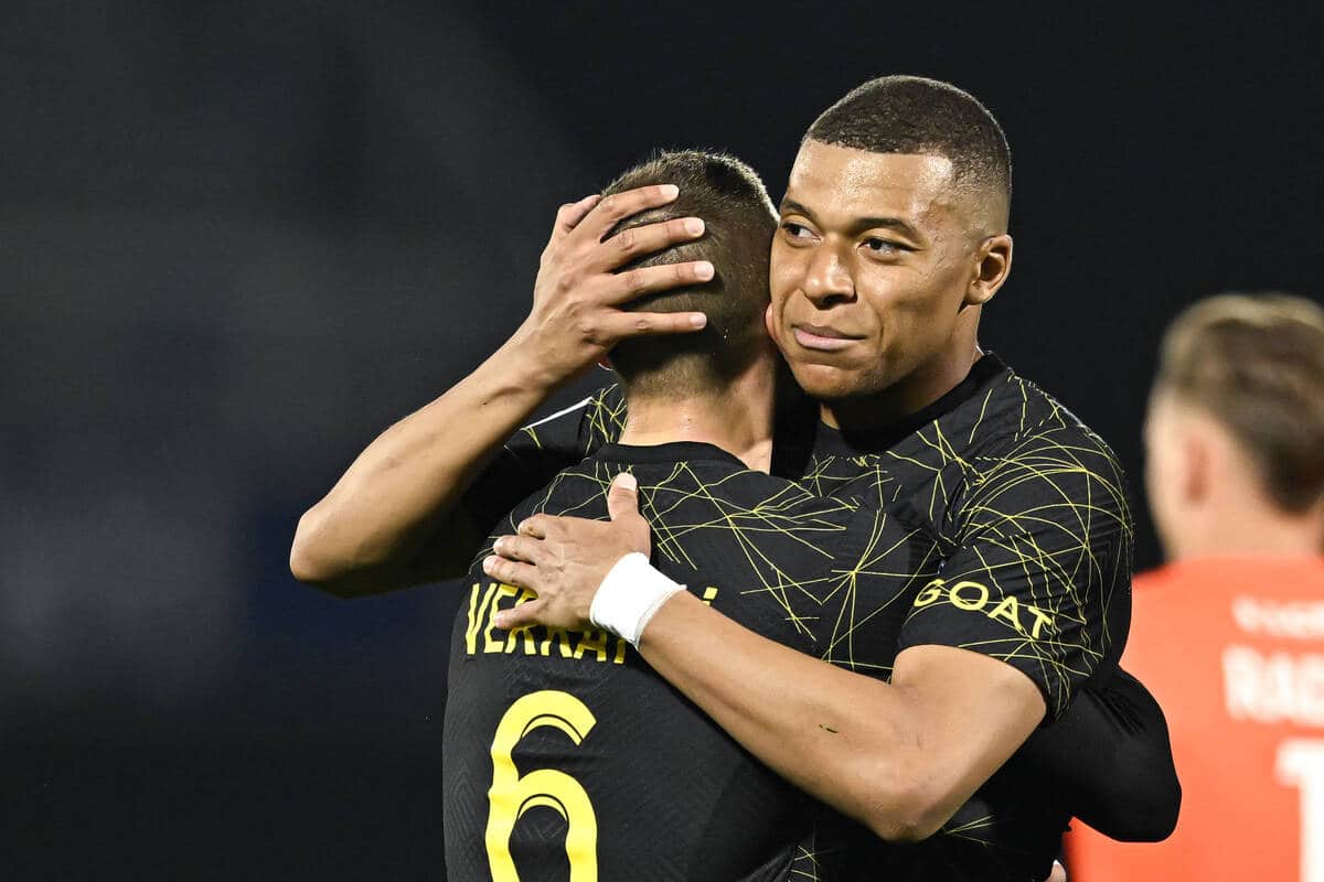 Verratti i Mbappe