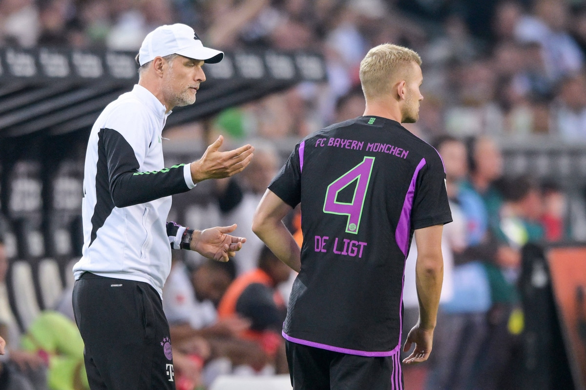 Thomas Tuchel i Matthijs de Ligt