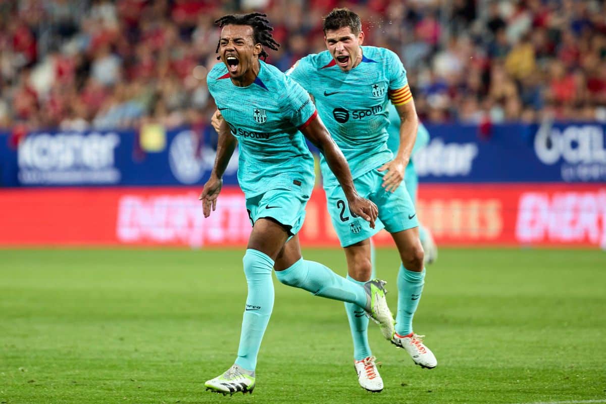 Jules Kounde i Sergi Roberto