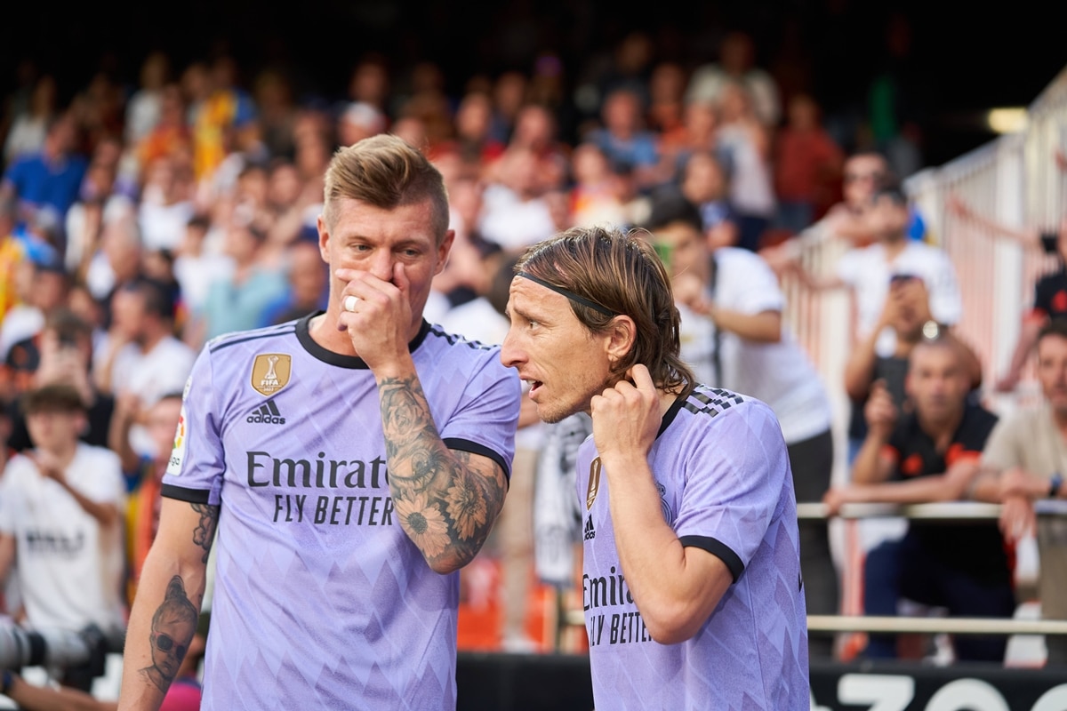 Toni Kroos i Luka Modrić