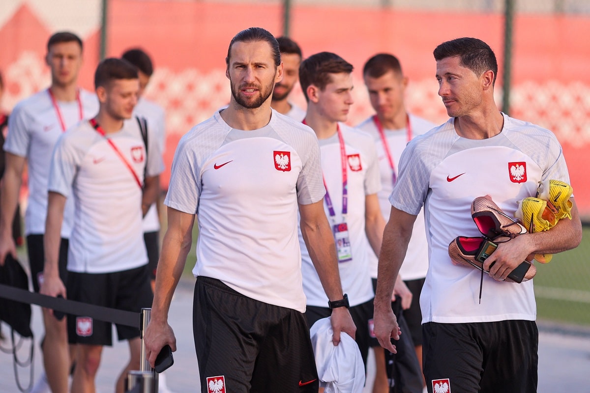 Grzegorz Krychowiak i Robert Lewandowski