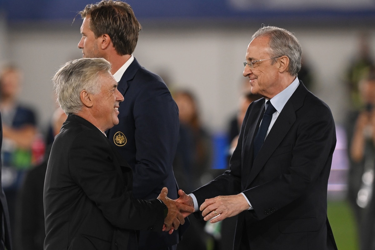 Florentino Perez i Carlo Ancelotti