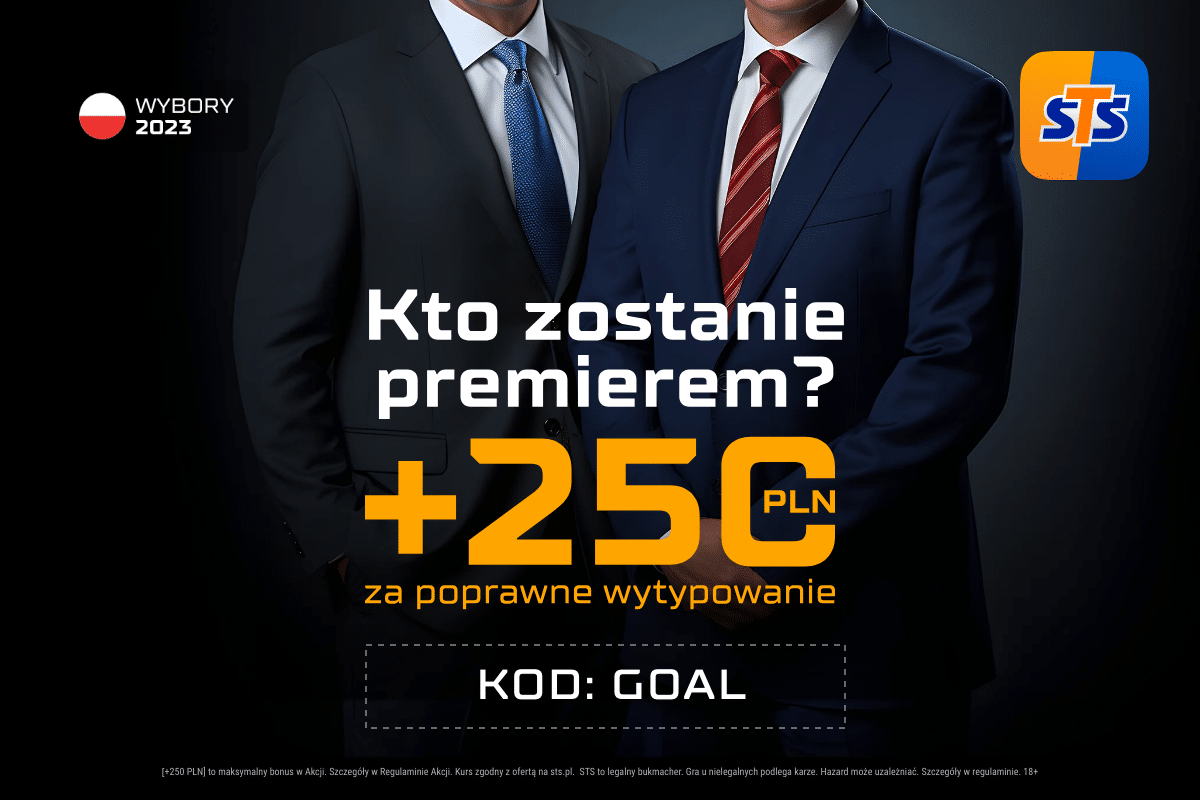 Wybory parlamentarne 2023. Bonus 250 zł od STS