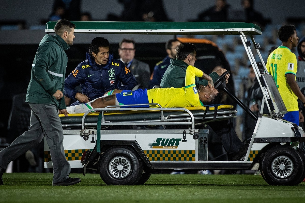 Urugwaj - Brazylia: Neymar