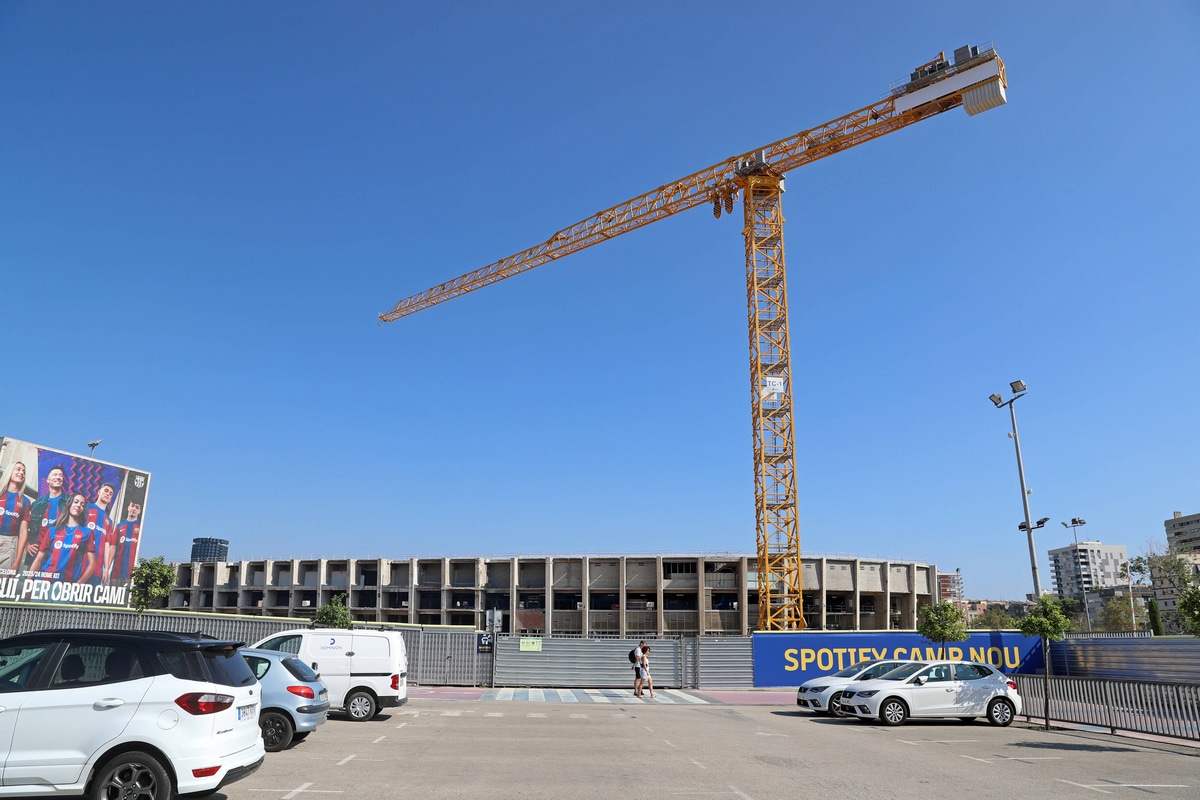 Obecny wygląd Camp Nou