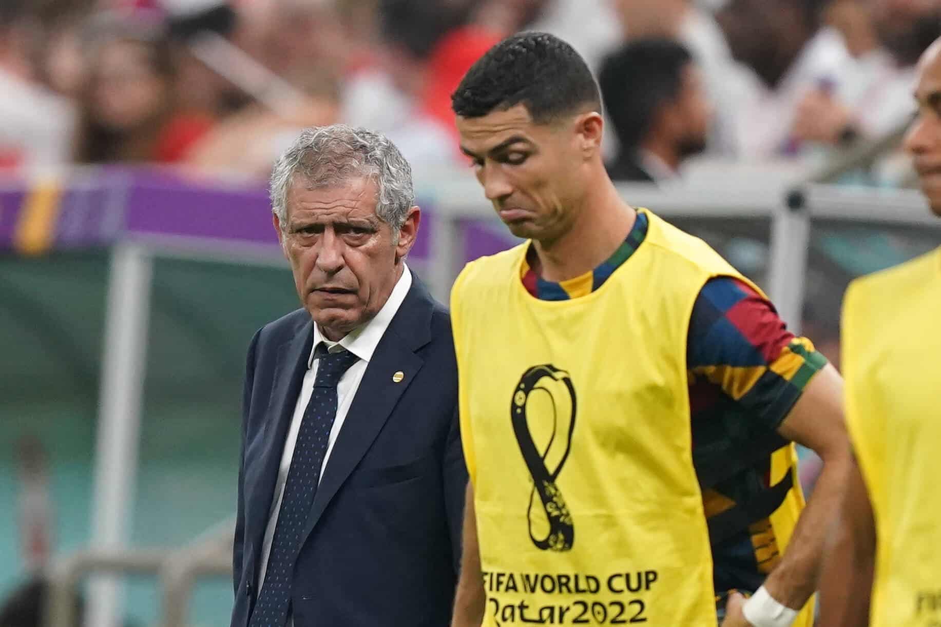 Fernando Santos i Cristiano Ronaldo