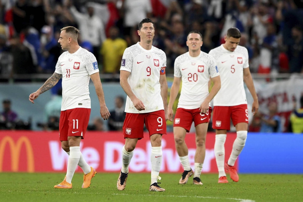 Grosicki, Lewandowski, Zieliński i Bednarek