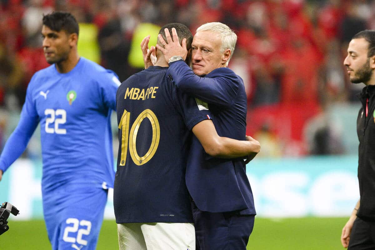 Kylian Mbappe i Didier Deschamps