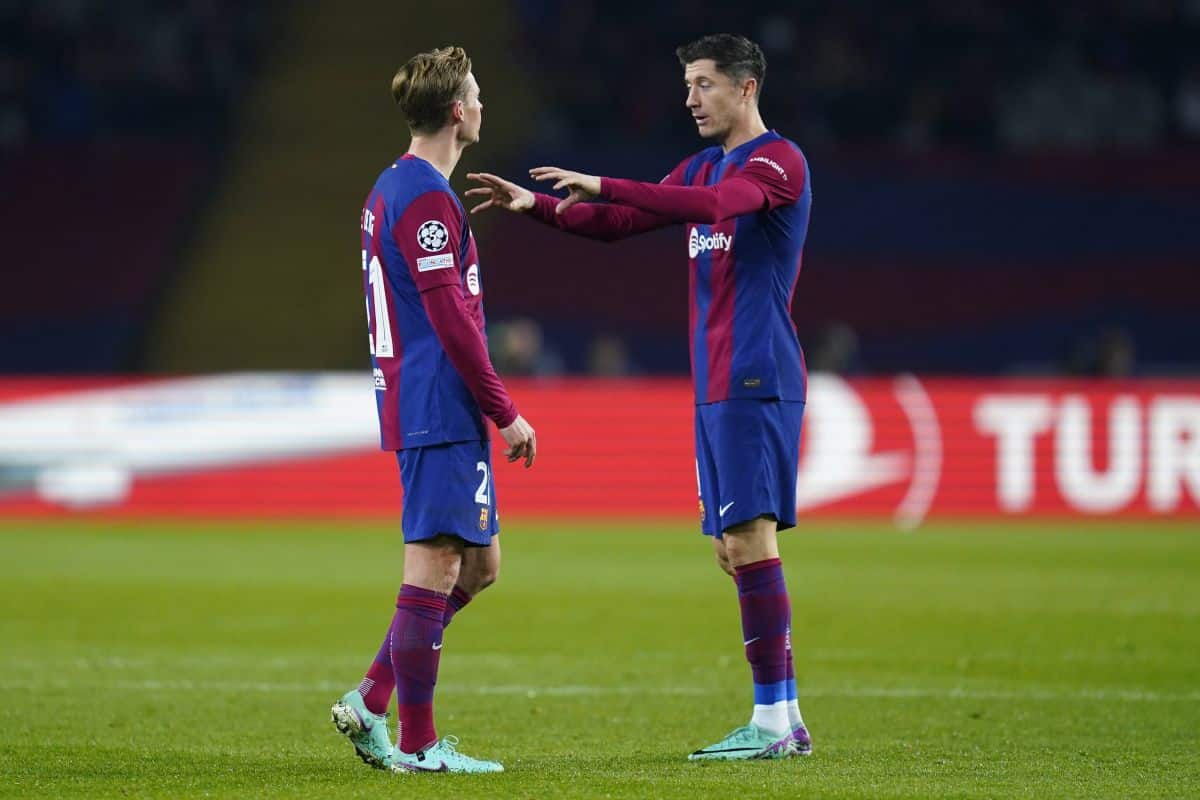 Robert Lewandowski, Frenkie De Jong