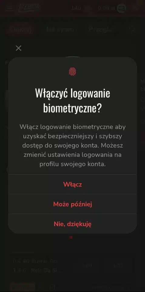 włącz touch ID w pzbuk