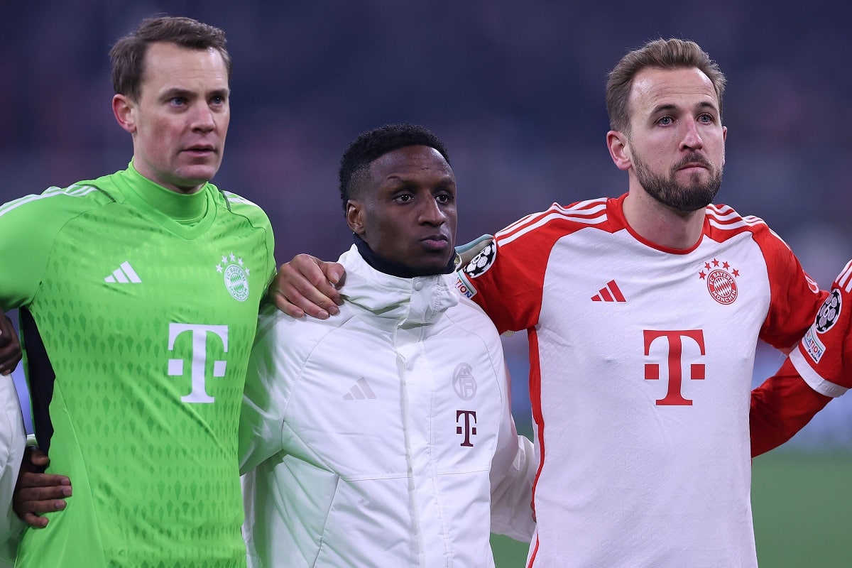 Bayern Monachium - Manuel Neuer, Bouna Sarr i Harry Kane