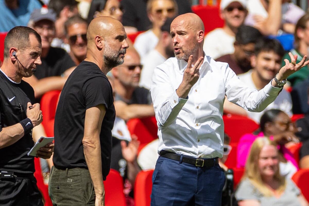 Guardiola i Ten Hag