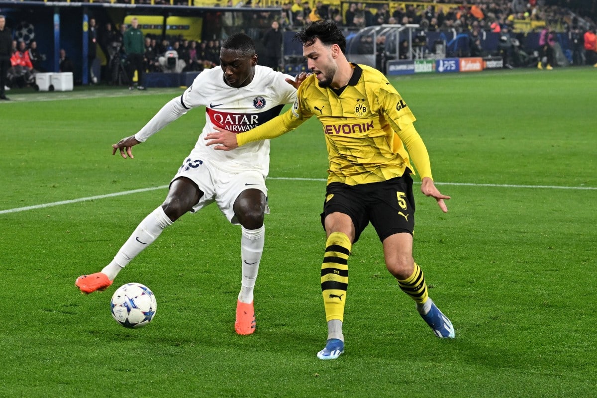 Randal Kolo Muani oraz Remy Bensebaini