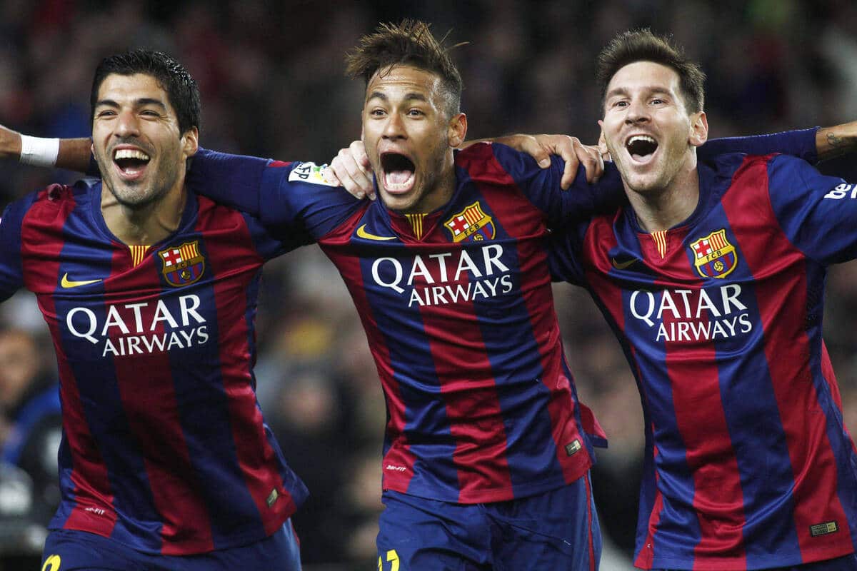 Suarez, Neymar i Messi