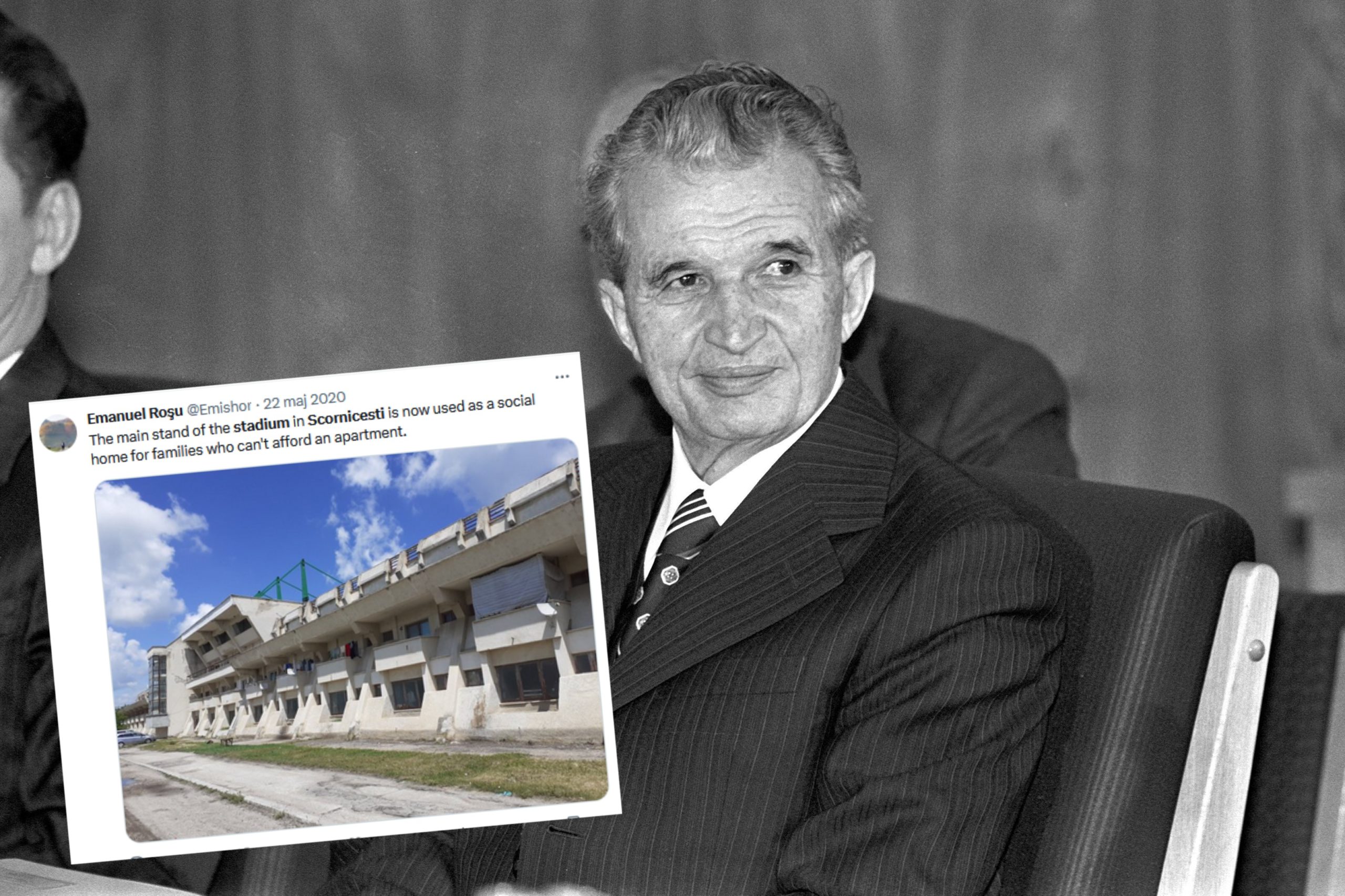 Nicolae Ceausescu (zdjęcie z 1988 roku)