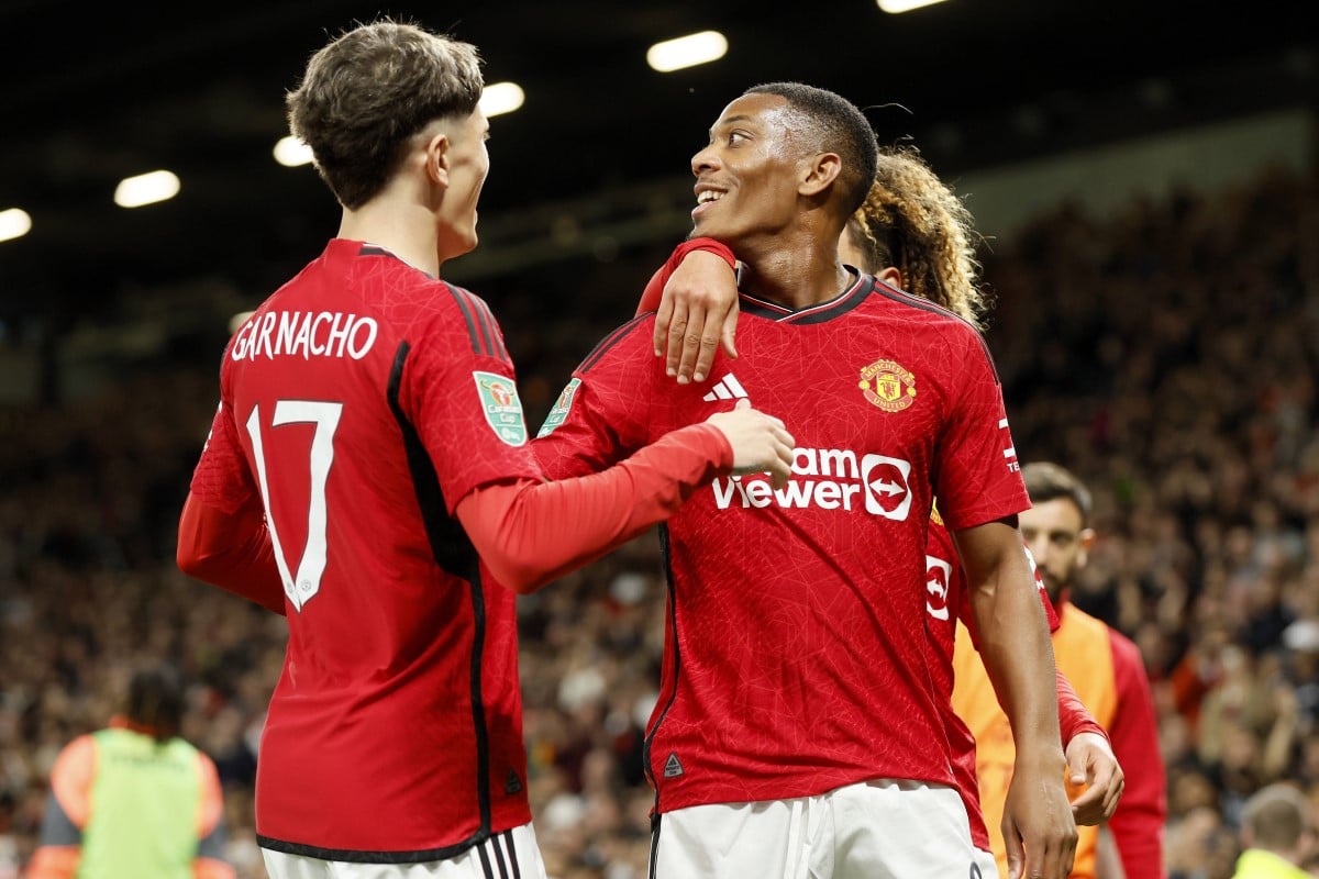 Alejandro Garnacho oraz Anthony Martial