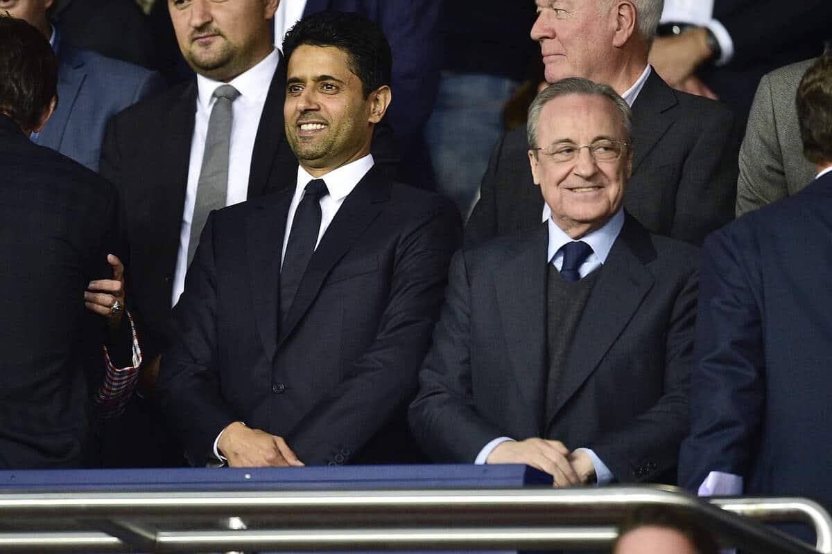 Nasser Al-Khelaifi i Florentino Perez