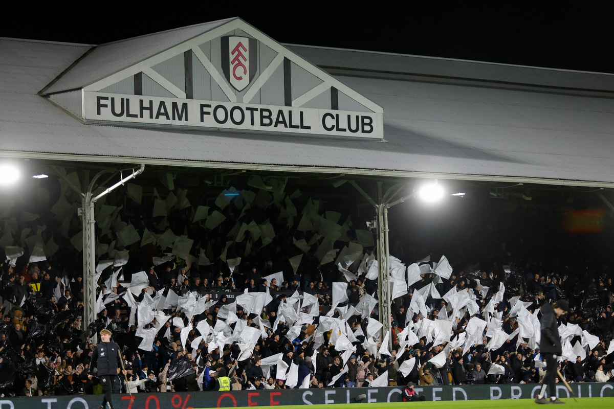 Craven Cottage podczas środowego meczu