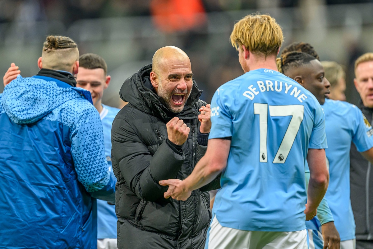 Guardiola i de Bruyne