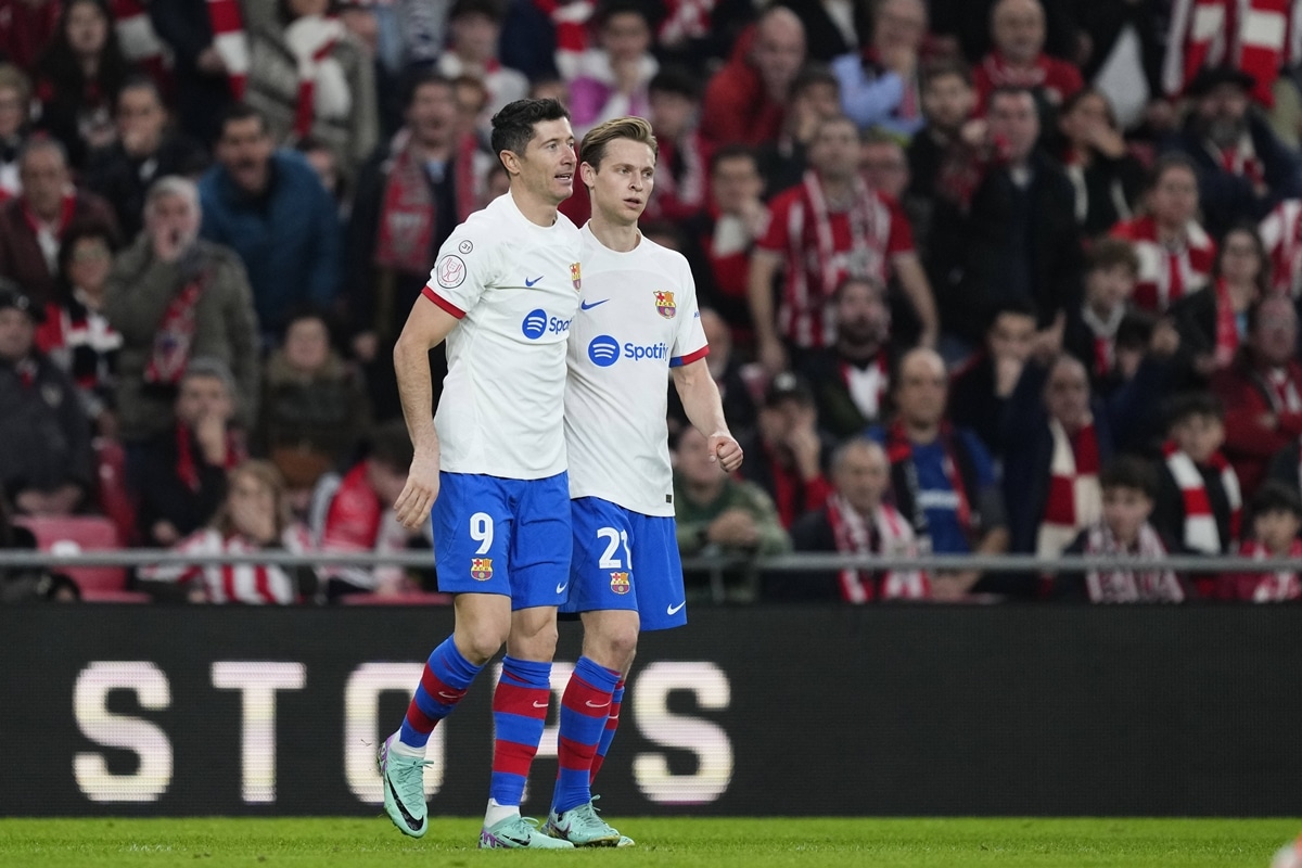 Robert Lewandowski i Frenkie de Jong