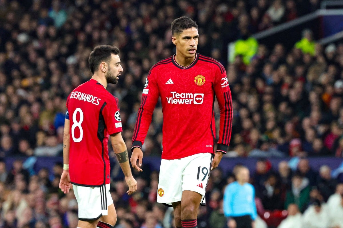 Raphael Varane i Bruno Fernandes