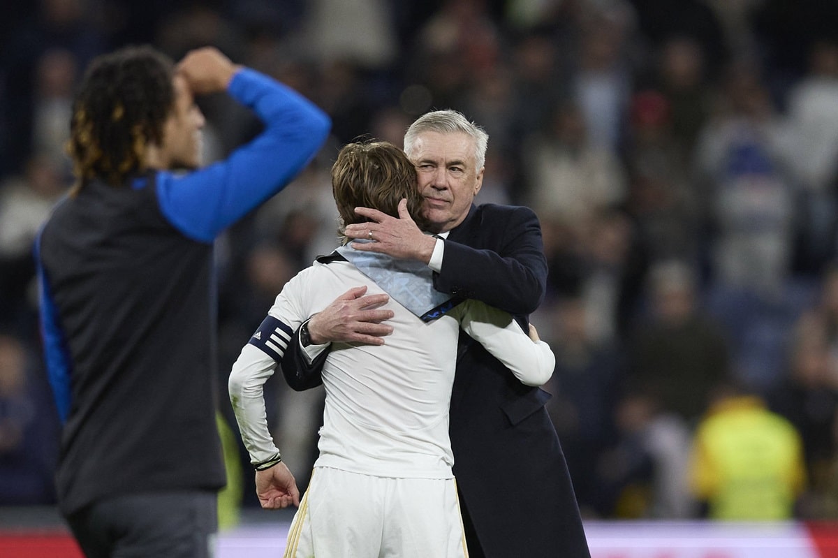 Ancelotti i Modrić