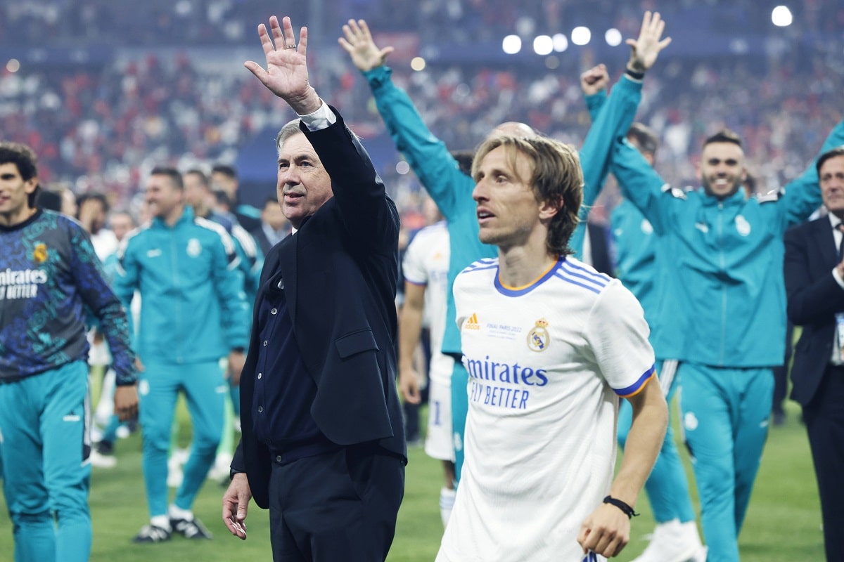 Carlo Ancelotti, Luka Modrić