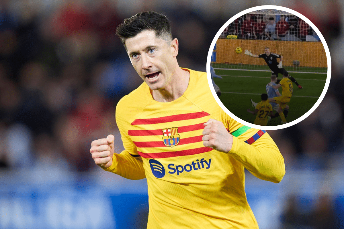 Celta - Barcelona: Robert Lewandowski