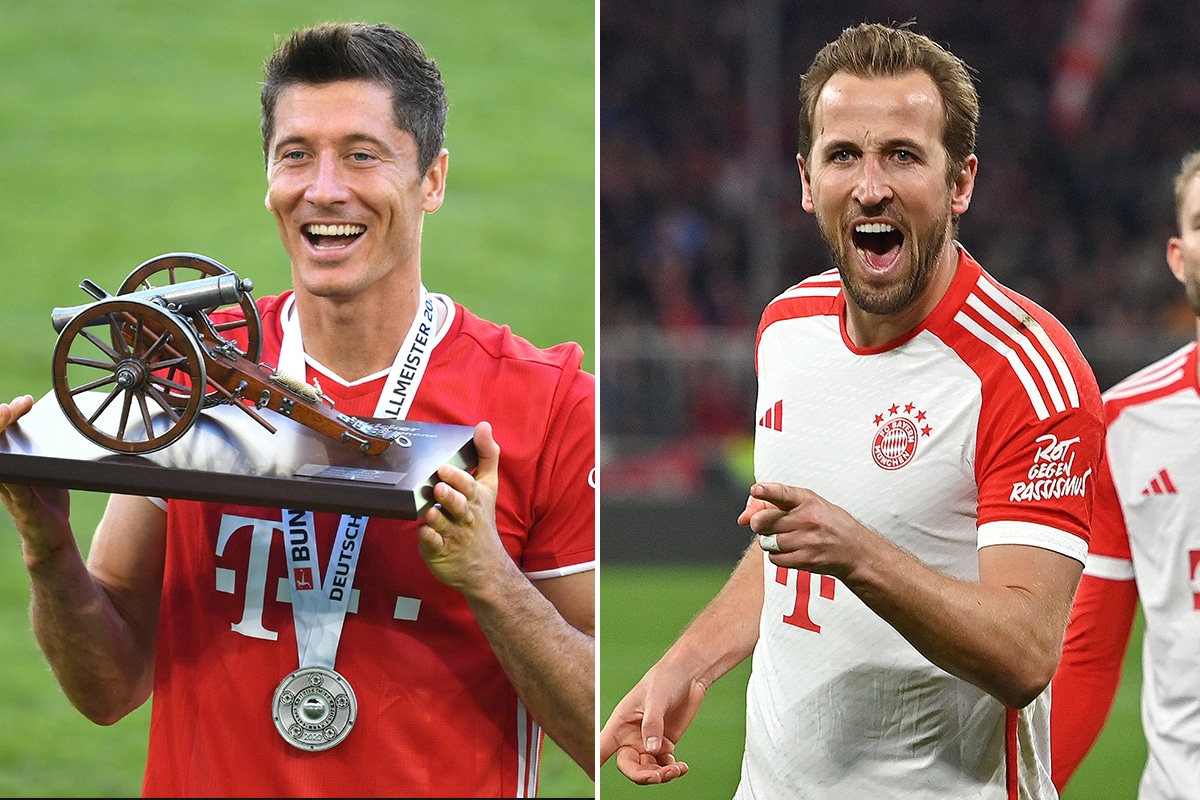 Lewandowski i Kane