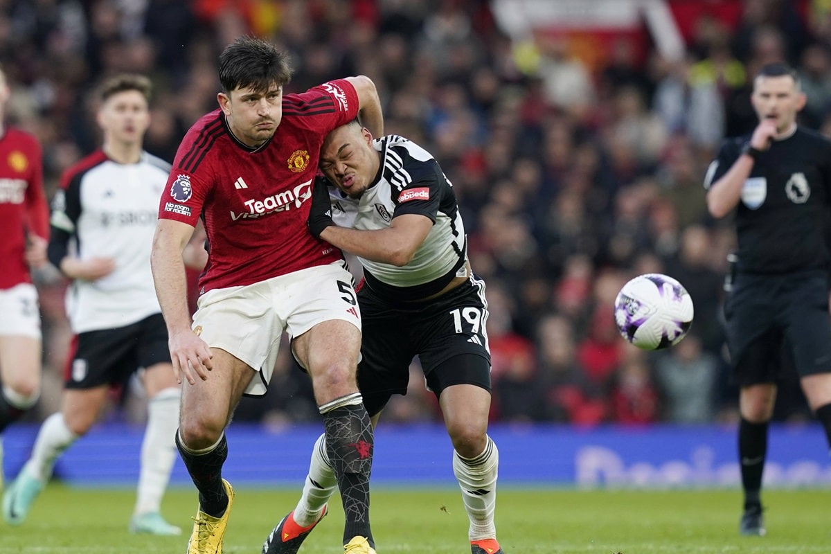 Maguire w meczu z Fulham