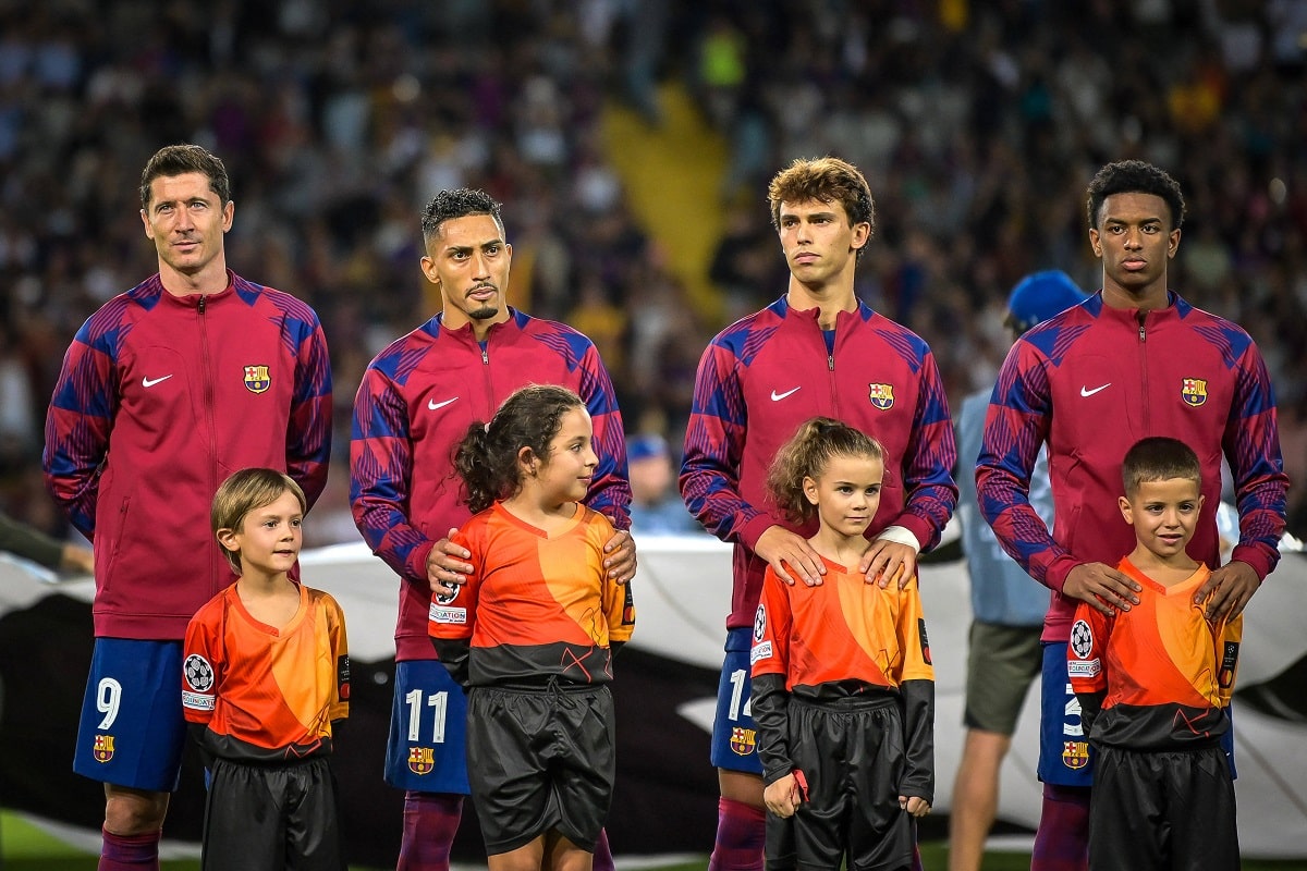 FC Barcelona: Robert Lewandowski, Raphinha, Joao Felix, Alex Balde