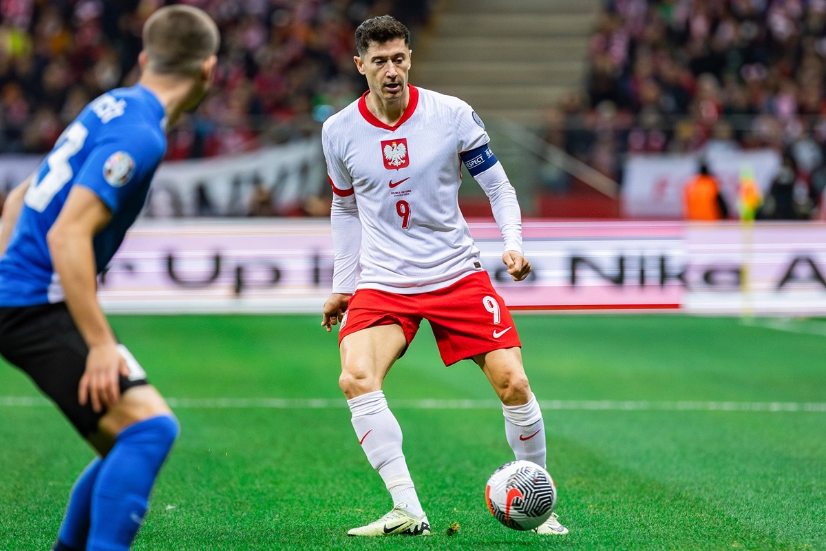 Lewandowski w barwach Polski