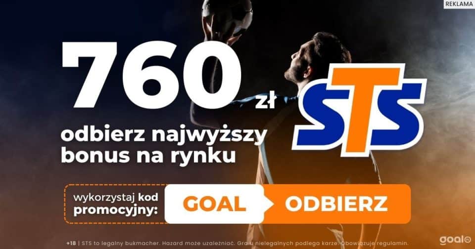 STS kod promocyjny GOAL i bonus 760 zł