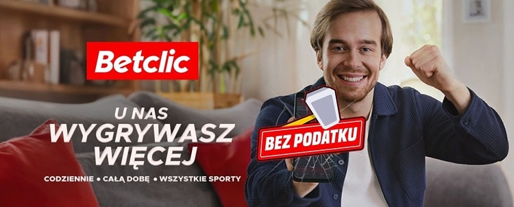 Betclic bez podatku