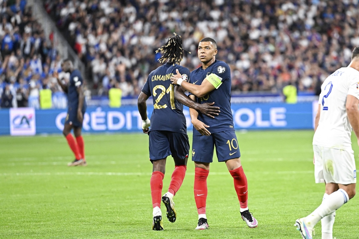 Eduardo Camavinga i Kylian Mbappe