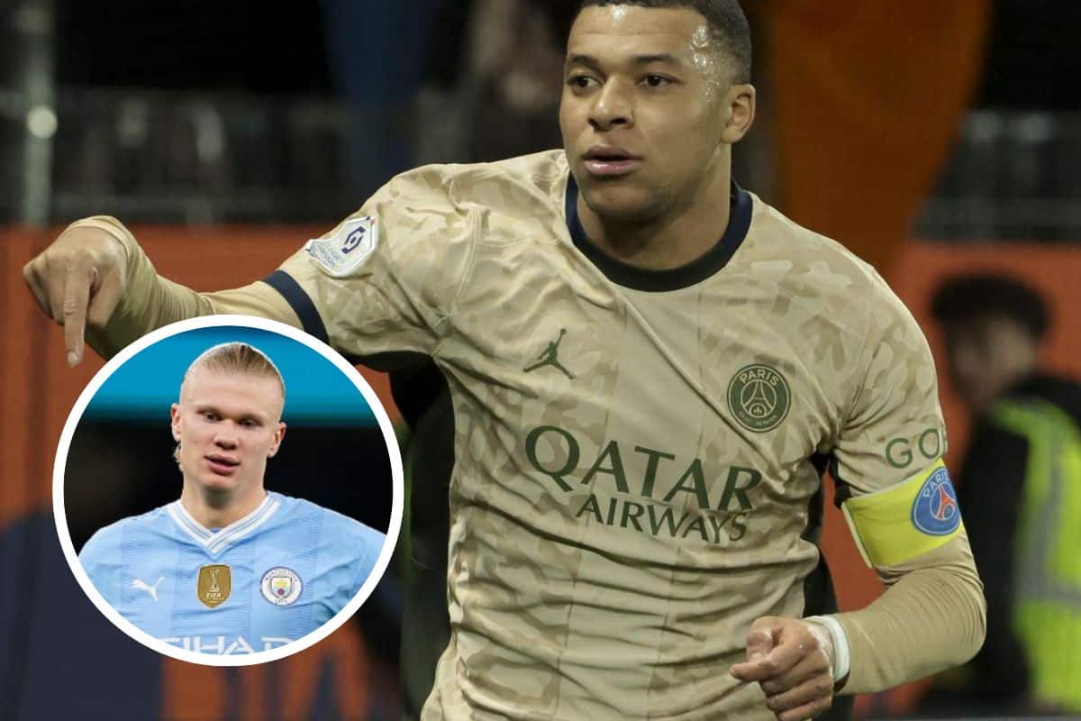 Kylian Mbappe i Erling Haaland