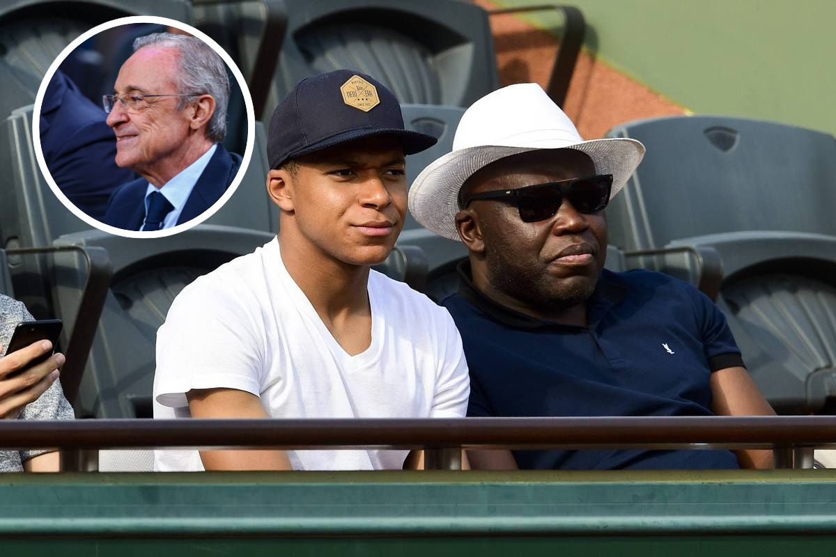 Florentino Perez i Kylian Mbappe